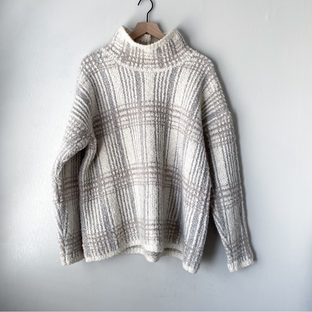 Sundance Merino Wool Mohair Chunky Knit Turtleneck Sweater XL